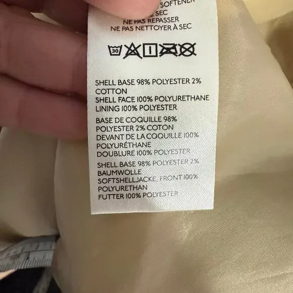 Anthropologie The Saige Faux-Leather Moto Jacket, Beige, L - Picture 4 of 6